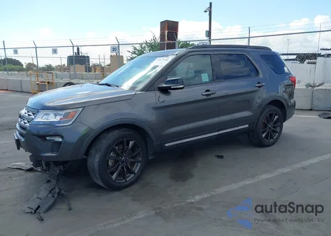 2018 Ford Explorer Xlt из США, поврежденный, VIN 1FM5K7D80JGC28156